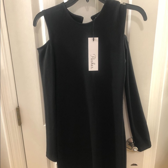 Parker Dresses & Skirts - Black cold shoulder dress NWT Parker Dresses & Skirts - Black cold shoulder dress NWT